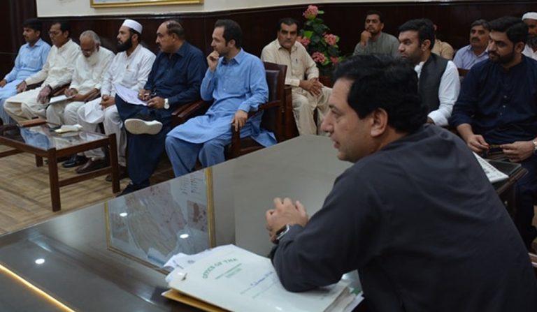 محرم الحرام کے انتظامات کے سلسلے میں ڈپٹی کمشنر محمد شعیب کی زیر صدارت اجلاس کا انعقاد