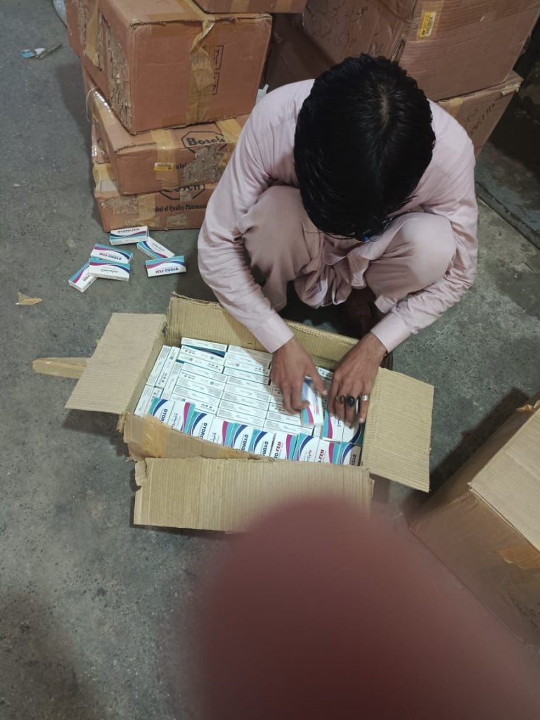 صوبے میں جعلی و ایکسپائرادویات کیخلاف کریک ڈاون