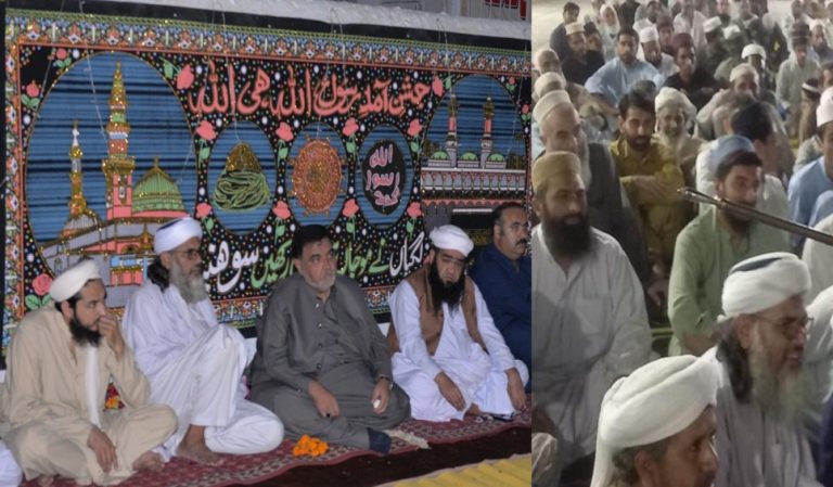 حضرت کاکاصاحب المعروف شیخ رحمکار صاحب کے دربار میں محفل عید میلادالنبیؐ کا انعقاد