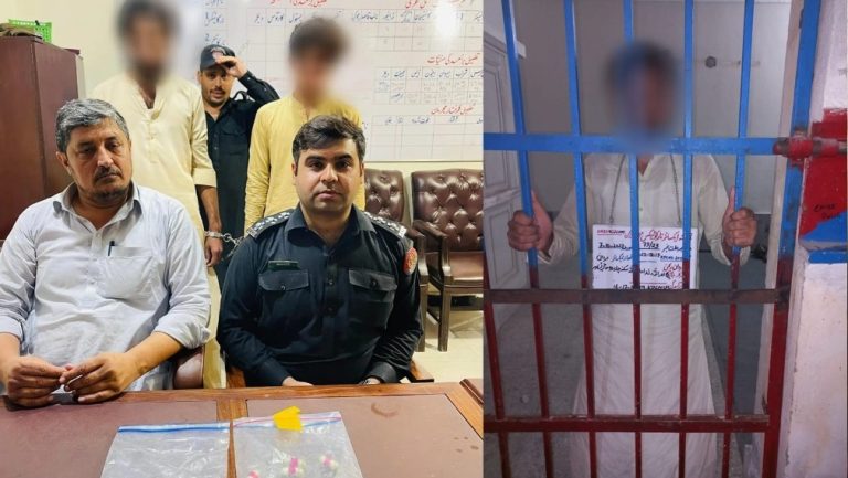 خیبرپختونخوا میں منشیات فروشوں کے خلاف بڑی کاروائی، اہم ملزمان گرفتار۔