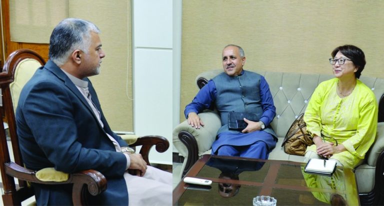 نیوٹریشن انٹرنیشنل کی وفد نے خیبر پختونخوا کے وزیر خوراک سے ملاقات کی، غذائیت کی اہمیت پر تبادلہ خیال