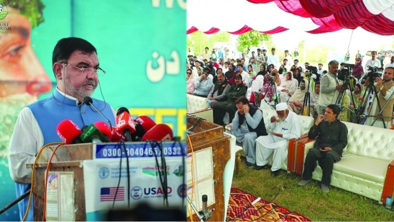 خیبر پختونخوا میں ماحولیاتی و غذائی تحفظ کے اہمیت پر زور، نگران وزیر کا عالمی یوم خوراک کی تقریب میں خطاب
