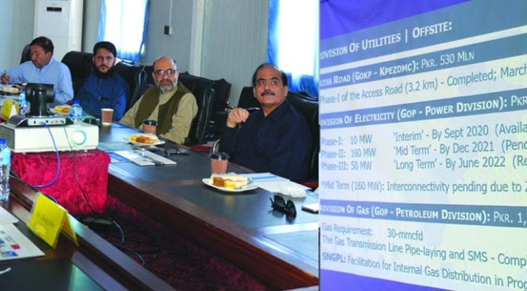 سی پیک کے تحت خصوصی اقتصادی زون رشکئی صنعتی ترقی کی جانب ایک اہم منصوبہ ہے۔