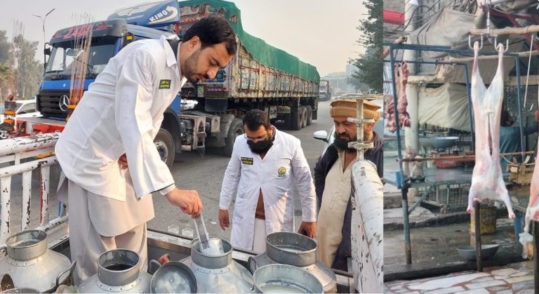 خیبرپختونخوا فوڈ سیفٹی اینڈ حلال فوڈ اتھارٹی کا پشاور میں چھٹی کے دن بھی چھاپوں کا سلسلہ جاری