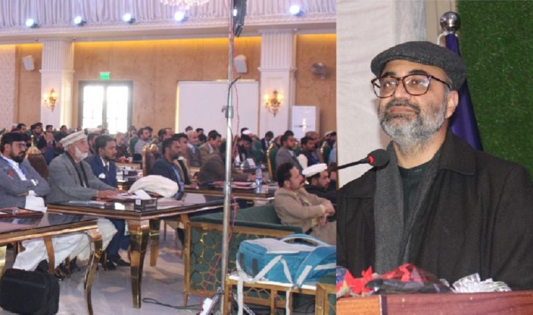 نگران وزیر صنعت وحرفت خیبرپختونخوا کی مقامی اسلحہ سازی کمپنی شاہین آرمز انجینئرنگ کے نمائندے سے ملاقات