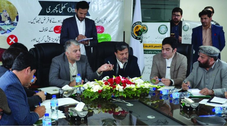 محکمہ خوراک خیبر پختونخوا اور خیبرپختونخوا فوڈ سیفٹی اتھارٹی کی جانب سے  آنلائن کھلی کچہری کا انعقاد