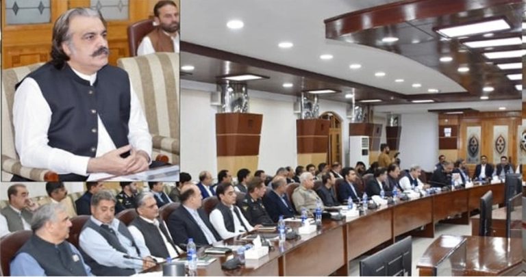 وزیر اعلیٰ کی زیر صدارت خیبر پختونخوا ایپکس کمیٹی کا اہم اجلاس، غیر قانونی سرگرمیوں کی روک تھام پر زور