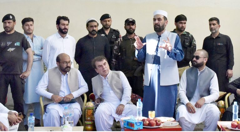 صوبائی وزیر آبپاشی کا  بارشوں اور سیلاب سے متاثر ہونے والے علاقوں کا دورہ