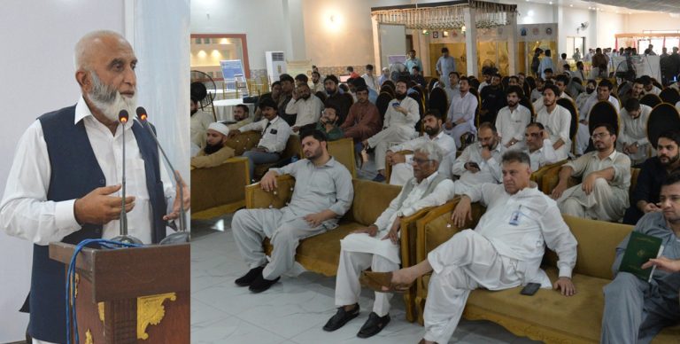 وزیر اعلی خیبر پختونخوا کے معاون خصوصی برائے صنعت وحرفت اور فنی تعلیم عبدالکریم تورڈھیر نے حیات آباد پشاور میں
