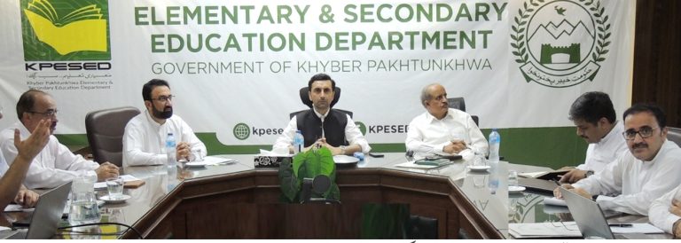 خیبر پختونخوا کے وزیر برائے ابتدائی وثانوی تعلیم فیصل خان ترکئی نے کہا ہے