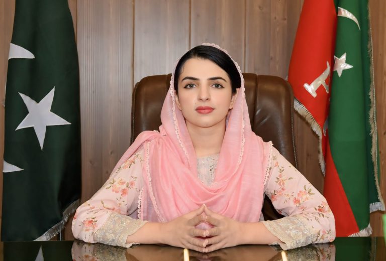 مشیر وزیراعلیٰ خیبرپختونخوا برائے عشر و زکوٰۃ، سماجی بہبود اور ترقی نسواں مشال یوسفزئی نے کہا