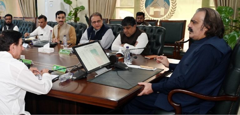 وزیراعلیٰ خیبرپختونخوا کی لینڈ ریکارڈ کمپیوٹرائزیشن اور لینڈ سٹلیمنٹ کے عمل کو بروقت مکمل کرنے کی ہدایت۔