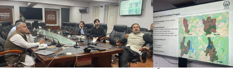 مشیر صحت احتشام علی کو ہیومن کیپٹل انسویسٹمنٹ پروگرام سے متعلق بریفنگ