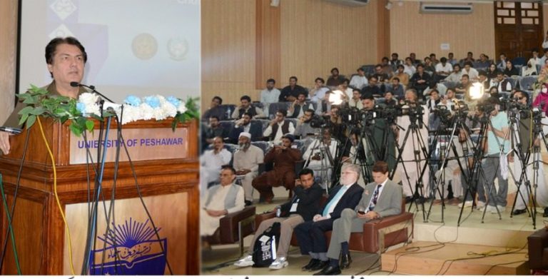 وزیر اعلیٰ خیبرپختونخوا کے مشیر برائے اطلاعات و تعلقات عامہ بیرسٹر ڈاکٹر