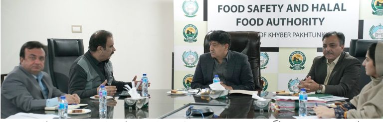 خیبرپختونخوا کے وزیر خوراک کی زیر صدارت صوبائی کمیٹی برائے خوراک کا اجلاس