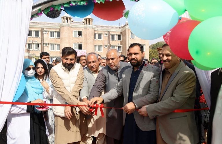 محکمہ اعلیٰ تعلیم خیبر پختونخوا کے زیر اہتمام انٹر کالجزسپورٹس گالا 2025میں