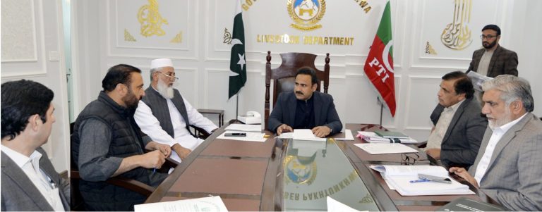 خیبرپختونخوا کے وزیر برائے لائیوسٹاک، فشریز و کوآپریٹیو فضل حکیم خان یوسفزئی نے اپنے