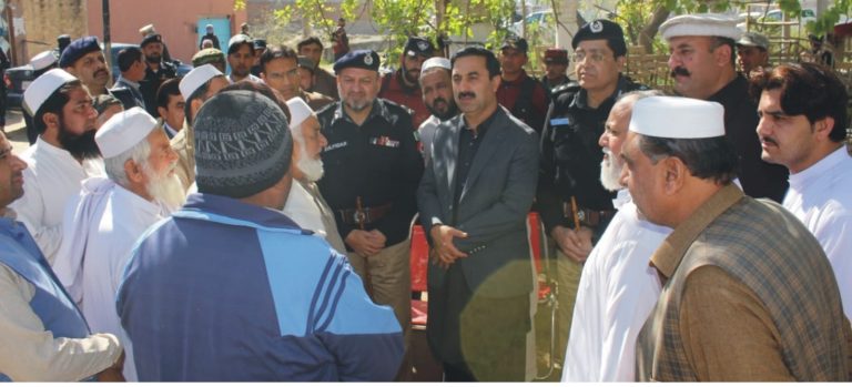 خیبر پختونخوا کے  وزیر برائے پبلک ہیلتھ انجینئرنگ پختون یار خان نے چیف سیکرٹری