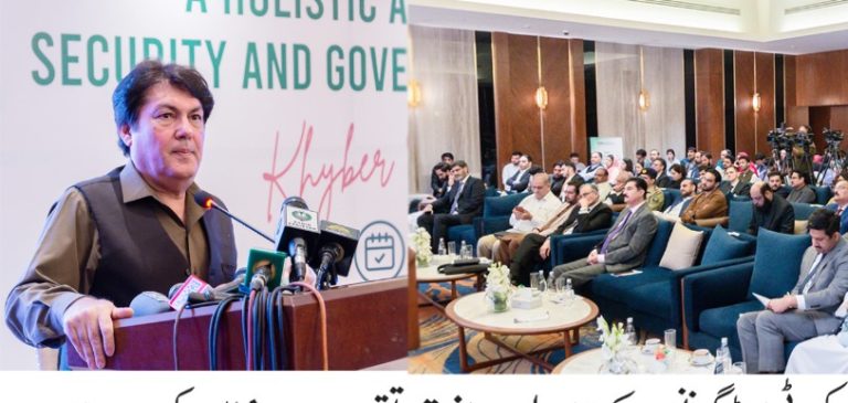 مشیر اطلاعات خیبرپختونخوا بیرسٹر ڈاکٹر محمد سیف نے نہروں کے معاملے میں