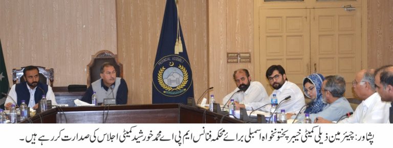 قائمہ کمیٹی برائے خزانہ کی سب کمیٹی کا اجلاس
