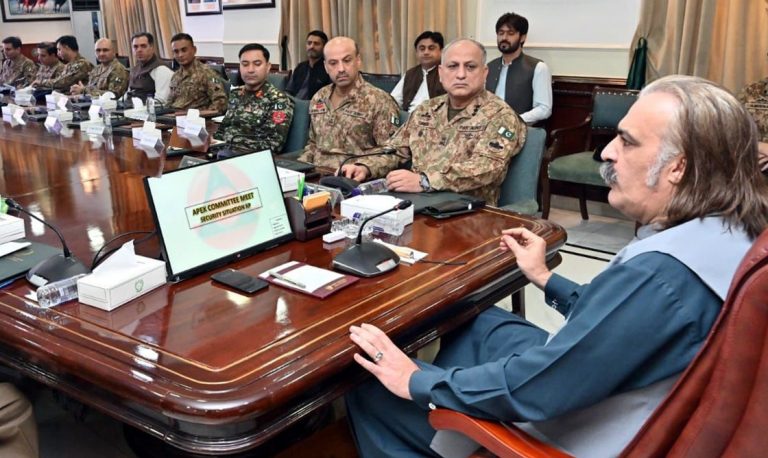 ضم اضلاع میں امن و ترقی کے لیے جرگوں کے انعقاد اور دہشتگردی کے خاتمے کا عزم۔ وزیراعلیٰ خیبرپختونخوا