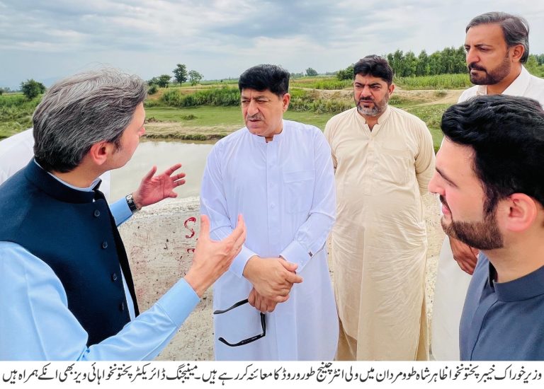 عوامی فلاح و بہبود حکومت کی اولین ترجیح ہے، وزیر خوراک ظاہر شاہ طورو