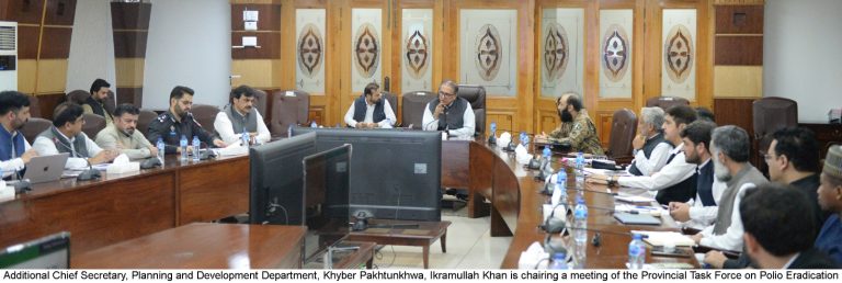 Provincial Polio Eradication Task Force Reviews Preparations for Upcoming Campaign