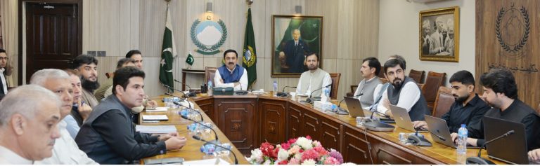 چیف سیکرٹری خیبر پختونخوا کی اوپن ڈور پالیسی پر عملدرآمد یقینی بنانے کی ہدایت