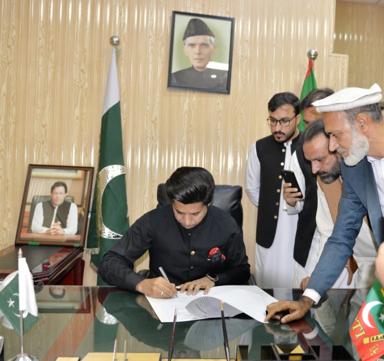 The Special Assistant to Chief Minister Khyber Pakhtunkhwa for Information and Public Relations, Shafiullah Jan, formally assumed charge of his office