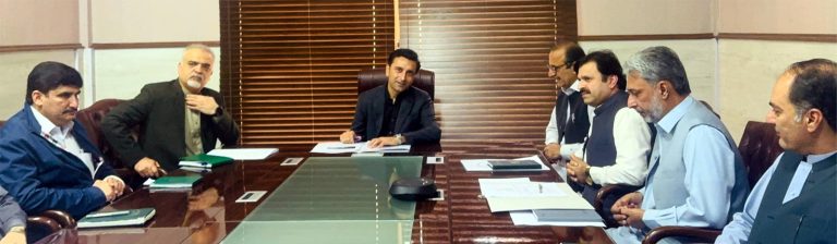 Minister for Labour Faisal Khan Tarakai Chairs Key Meeting on Workers’ Welfare and Institutional Coordination