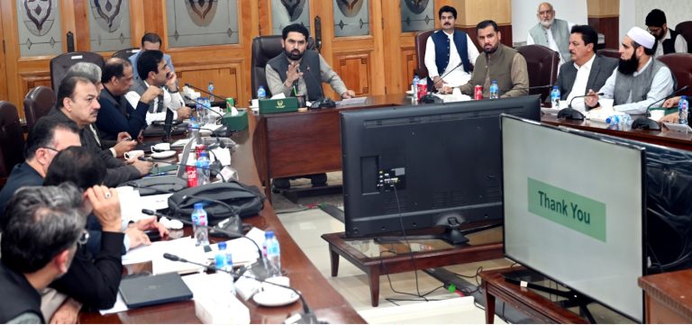 خیبر پختونخوا کی صوبائی کابینہ کا اجلاس