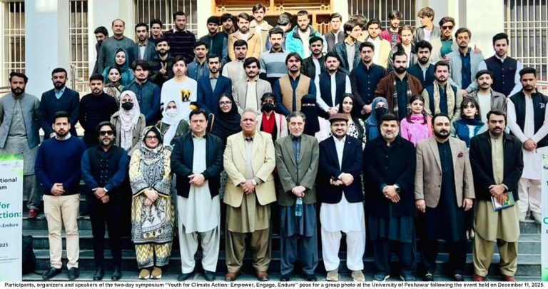 Symposium on “Youth for Climate Action: Empower, Engage, Endure” Held at University of Peshawar