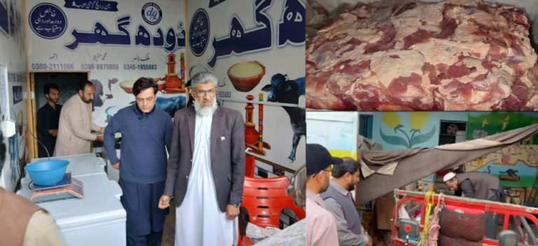 خیبر پختونخوا فوڈ اتھارٹی کا 8 ہزار کلو خراب قیمہ و کوفتے، 5 ہزار کلو دل و کلیجی اور جعلی مشروبات برآمد