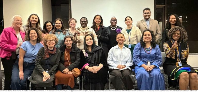 Dr. Sumera Shams Represents KP at UN CSW70, Highlights Women’s Rights Progress