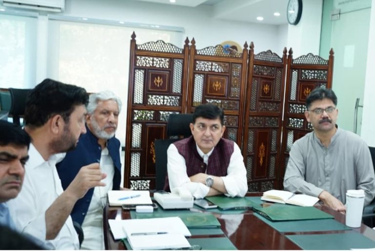 An high-level review meeting on the Annual Development Programme (ADP) 2025–26 was held under the chairmanship of Advisor to the Chief Minister of Khyber Pakhtunkhwa for Sports and Youth Affairs