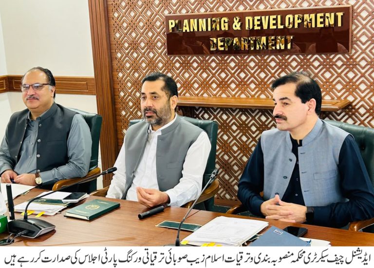 صوبائی ترقیاتی ورکنگ پارٹی خیبر پختونخوا کا سال 2026-27 کا پہلا اجلاس محکمہ منصوبہ بندی و ترقیات میں منعقد ہوا