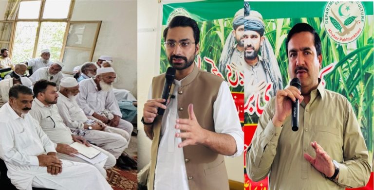 مشیر زراعت میاں محمد عمر کی صدارت میں ضلع سوات میں کھلی کچہری کا انعقاد، زمینداروں کے مسائل کا حل صوبائی حکومت اور محکمہ زراعت کی اولین ترجیح قرار