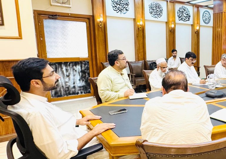 ورلڈ بینک کے تعاون سے جاری خیبر پختونخوا اریگیٹڈ ایگریکلچر امپروومنٹ پراجیکٹ پر پیش رفت کا جائزہ  اجلاس،