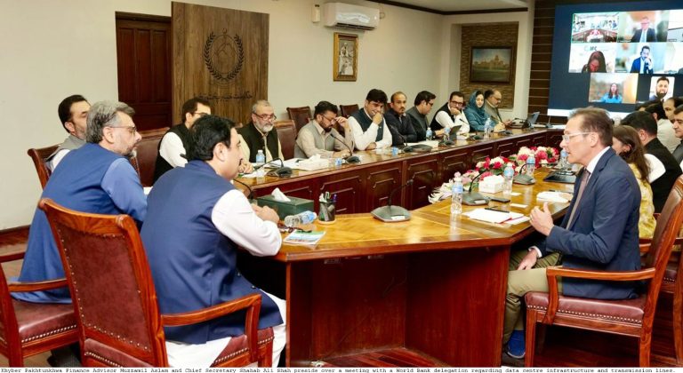 World Bank Delegation Meets Khyber Pakhtunkhwa Government to Discuss IT, Digital Infrastructure and Energy Initiatives