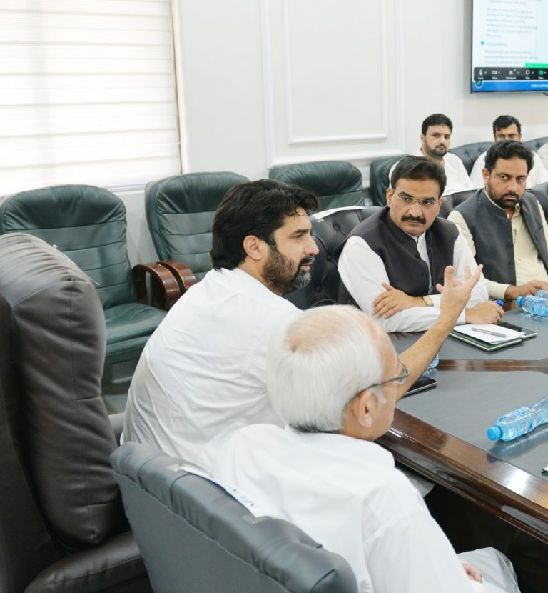 The Khyber Pakhtunkhwa Minister fo Public Health Engineering Department  (PHED) Fazal Shakoor Khan on Thursday chaired a high-level meeting on policy, administrative matters and reforms in the PHED.